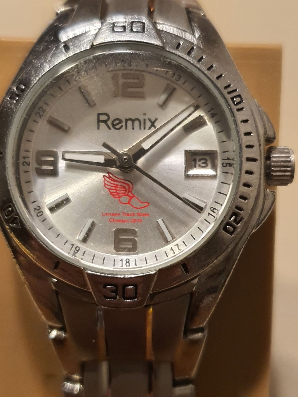 🦋10/$20🦋 Remix Silver Stainless Steel Women's Watch w/Date